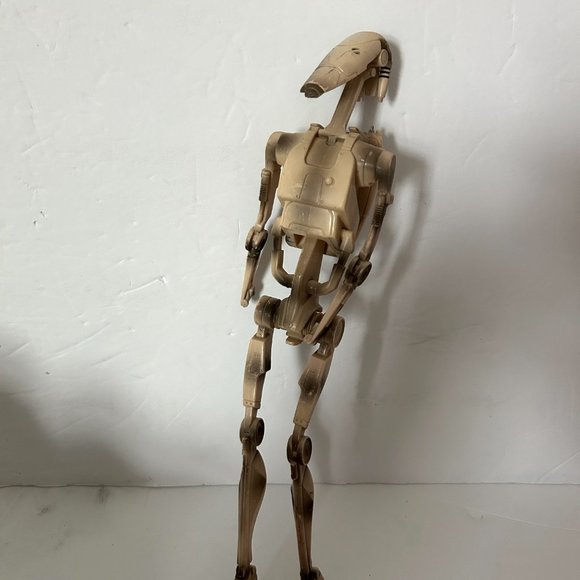 Phantom Menace Figure Lot 4 Star Wars Episode 1 Obi Wan Anakin Droid Opee 12" - Picture 5 of 7